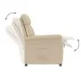 Sillón reclinable Crema | Foro24.es | Tu tienda online para hogar, jardín y más Foro24.es