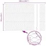 Cerca Hexagonal Verde 1x10 m Acero | Foro24.es | Tu tienda online para hogar, jardín y más Foro24.es