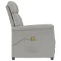 Sillón de Masaje VidaXL de Tela Microfibra Gris Claro | Foro24.es | Tu tienda online para hogar, jardín y más Foro24.es