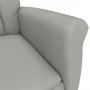 Sillón de Masaje VidaXL de Tela Microfibra Gris Claro | Foro24.es | Tu tienda online para hogar, jardín y más Foro24.es