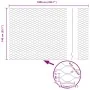 Cerca Hexagonal Verde 1.4x10 m Acero | Foro24.es | Tu tienda online para hogar, jardín y más Foro24.es