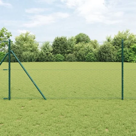 Cerca Hexagonal Verde 1.4x10 m Acero | Foro24.es | Tu tienda online para hogar, jardín y más Foro24.es