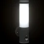 Lámparas de pared exteriores con sensor 2 piezas Acero inoxidable negro IP44 | Foro24.es | Tu tienda online para hogar, jardín y más Foro24.es