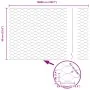 Cerca Hexagonal Verde 0.6x100 m Acero | Foro24.es | Tu tienda online para hogar, jardín y más Foro24.es