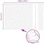 Cerca Hexagonal Verde 0.8x100 m de Acero | Foro24.es | Tu tienda online para hogar, jardín y más Foro24.es