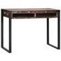 Mesa de Tocador con Espejo Multicolor 100x50x75 cm de Madera Recuperada | Foro24.es | Tu tienda online para hogar, jardín y más Foro24.es