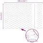 Cerca Hexagonal Gris 0.6x10 m Acero | Foro24.es | Tu tienda online para hogar, jardín y más Foro24.es