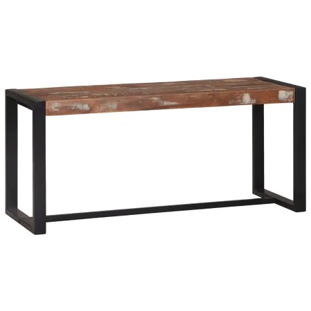 Banco Multicolor Madera maciza recuperada 100 x 35 x 45 cm | Foro24.es | Tu tienda online para hogar, jardín y más Foro24.es