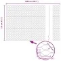 Valla Hexagonal Gris 1,2x10 m de Acero | Foro24.es | Tu tienda online para hogar, jardín y más Foro24.es