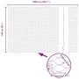 Cerca Hexagonal Gris 1.6x10 m Acero | Foro24.es | Tu tienda online para hogar, jardín y más Foro24.es