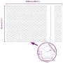 Cerca Hexagonal Gris 0.8x25 m Acero | Foro24.es | Tu tienda online para hogar, jardín y más Foro24.es