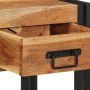 Set de 2 Mesitas de Noche 40x35x50 cm Madera de Acacia Sólida | Foro24.es | Tu tienda online para hogar, jardín y más Foro24.es