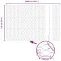 Cerca Hexagonal Gris 1x100 m Acero | Foro24.es | Tu tienda online para hogar, jardín y más Foro24.es