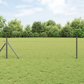 Comprar Cerca Hexagonal Gris 1.5x100 m Acero