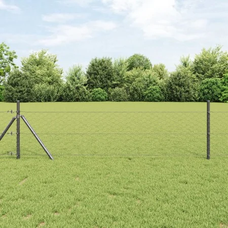 Cerca Hexagonal Gris 1.5x100 m Acero | Foro24.es | Tu tienda online para hogar, jardín y más Foro24.es