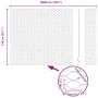 Cerca Hexagonal Gris 1.5x100 m Acero | Foro24.es | Tu tienda online para hogar, jardín y más Foro24.es