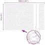 Cerca Hexagonal Gris 1.6x100 m Acero | Foro24.es | Tu tienda online para hogar, jardín y más Foro24.es