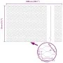 Valla Hexagonal 0.5x10 m de Acero Galvanizado | Foro24.es | Tu tienda online para hogar, jardín y más Foro24.es