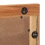 Espejo de baño 50x70x3 cm de madera maciza de acacia de , Tocadores de baño - Ref: Foro24-4017787, Precio: 60,31 €, Descuento...