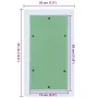 Panel de acceso con marco de aluminio y panel de yeso 150x300 mm | Foro24.es | Tu tienda online para hogar, jardín y más Foro24.es
