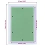 Panel de Acceso con Marco de Aluminio y Cartón Yeso 200 x 300 mm de , Trampas - Ref: Foro24-4018453, Precio: 39,72 €, Descuen...