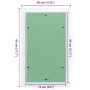 Panel de acceso con marco de aluminio y panel de yeso 250x400 mm de , Trampas - Ref: Foro24-4018456, Precio: 44,67 €, Descuen...