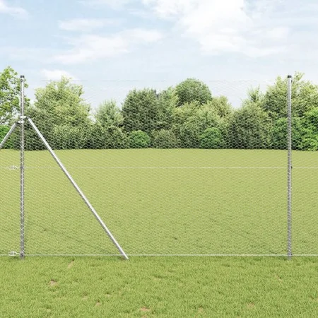Valla Hexagonal 1.6x10 m Acero Galvanizado | Foro24.es | Tu tienda online para hogar, jardín y más Foro24.es