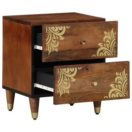 Cabinet de Noche Marrón miel Madera maciza de Sheesham | Foro24.es | Tu tienda online para hogar, jardín y más Foro24.es