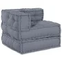 Pouffe Modular Gris 70x70x54 Tela by , Cushions for chairs and sofas - Ref: Foro24-4019045, Price: 145,70 €, Discount: -5%%