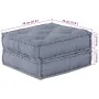 Pouffe Modular Gris 70x70x36 Tela | Foro24.es | Tu tienda online para hogar, jardín y más Foro24.es