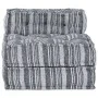Pouff modular gris 70x70x54 tela | Foro24.es | Tu tienda online para hogar, jardín y más Foro24.es
