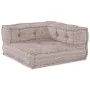 Pouffe Modular Marrón Claro 70x70x54 Tela | Foro24.es | Tu tienda online para hogar, jardín y más Foro24.es