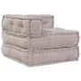 Pouffe Modular Marrón Claro 70x70x54 Tela | Foro24.es | Tu tienda online para hogar, jardín y más Foro24.es