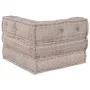 Pouffe Modular Marrón Claro 70x70x54 Tela | Foro24.es | Tu tienda online para hogar, jardín y más Foro24.es