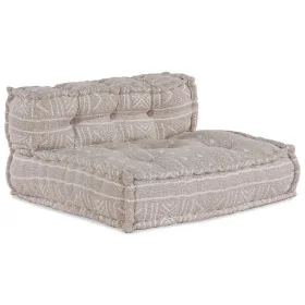 Pouffe Modular Marrón Claro 70x70x54 Tela von , Kissen für Stühle und Sofas - Ref: Foro24-4019054, Preis: 135,04 €, Rabatt: -5%%