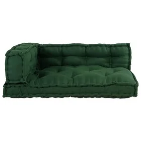 Cojín para sofá de palets con soporte para brazos y respaldo de tela verde by , Cushions for chairs and sofas - Ref: Foro24-4...