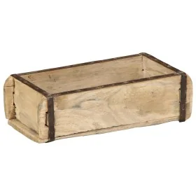 Bandejas 4 pcs 30x15x9 cm Madera Sólida Recuperada