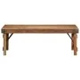 Mesa de café Madera natural Madera maciza 110 x 55 x 40 cm | Foro24.es | Tu tienda online para hogar, jardín y más Foro24.es