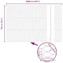 Cerca Hexagonal 1x100 m Acero Galvanizado by , fence panels - Ref: Foro24-42005756, Price: 78,64 €, Discount: -5%%
