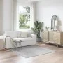 Alfombra peluda con respaldo de látex Gris 160x160 cm | Foro24.es | Tu tienda online para hogar, jardín y más Foro24.es