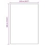 Alfombra Abultada con respaldo de látex Marrón 240x340 cm | Foro24.es | Tu tienda online para hogar, jardín y más Foro24.es