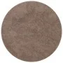 Alfombra Shaggy de con respaldo de látex Marrón ø90 cm | Foro24.es | Tu tienda online para hogar, jardín y más Foro24.es