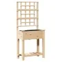 Jardín de Macetero con Enrejado y Estante 71x37x152 cm Madera Maciza de Abeto | Foro24.es | Tu tienda online para hogar, jardín y más Foro24.es
