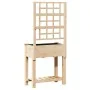 Jardín de Macetero con Enrejado y Estante 71x37x152 cm Madera Maciza de Abeto | Foro24.es | Tu tienda online para hogar, jardín y más Foro24.es