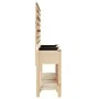 Plantador de Jardín con Enrejado y Estante 161x43x152 cm Madera Maciza de Pino de , Maceteros y jardineras - Ref: Foro24-4200...