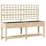 Macetero con Enrejado y Estante 203x53x152 cm de Madera Maciza de Pino | Foro24.es | Tu tienda online para hogar, jardín y más Foro24.es