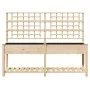 Macetero con Enrejado y Estante 203x53x152 cm de Madera Maciza de Pino | Foro24.es | Tu tienda online para hogar, jardín y más Foro24.es