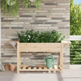 Macetero de Jardín con Estantes 155x59x76 cm de Madera Maciza de Pino von , Töpfe und Pflanzgefäße - Ref: Foro24-42006575, Pr...