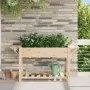 Macetero de Jardín con Estantes 155x59x76 cm de Madera Maciza de Pino by , Pots and planters - Ref: Foro24-42006575, Price: 9...