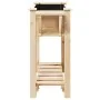 Jardinería con estanterías 111x37x76 cm de madera maciza de pino | Foro24.es | Tu tienda online para hogar, jardín y más Foro24.es